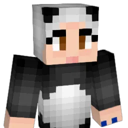 Shinchipanda Minecraft avatar bust