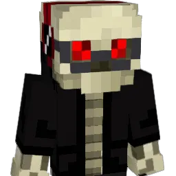 ShinningSkull Minecraft avatar bust