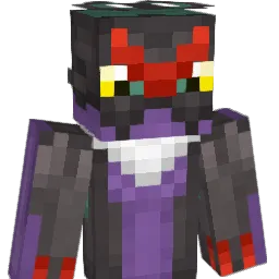 ShinyNoivern Minecraft avatar bust