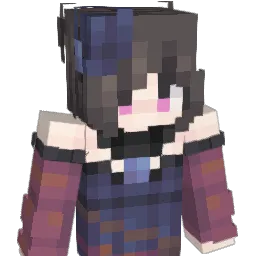 Shiokiharuno Minecraft avatar bust