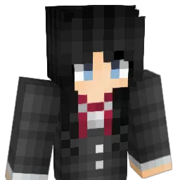 Shiraaiii Minecraft avatar bust