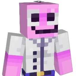 Shiroomie Minecraft avatar bust