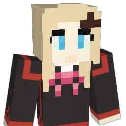 Shirotsumekusa Minecraft avatar bust