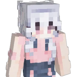 ShizuBeluga Minecraft avatar bust
