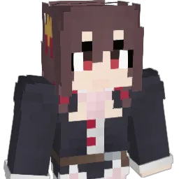 Shizusen Minecraft avatar bust