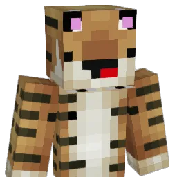ShookyX Minecraft avatar bust