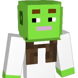 ShrekIsGang Minecraft avatar bust