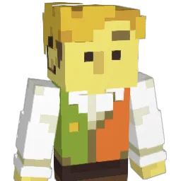 Shrewba Minecraft avatar bust