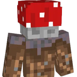 ShroomZilla Minecraft avatar bust