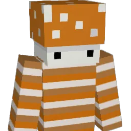 Shroomblade Minecraft avatar bust