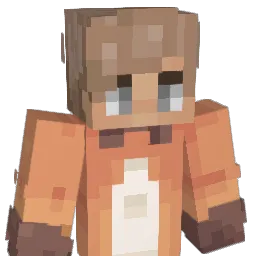 Shuukaa Minecraft avatar bust