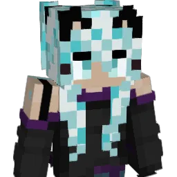 Si1verFoxy Minecraft avatar bust