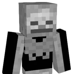 Sideburnsmerk Minecraft avatar bust