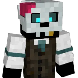 SillySkully Minecraft avatar bust