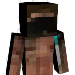 SillySlipper Minecraft avatar bust