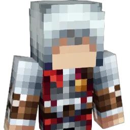 Silted Minecraft avatar bust