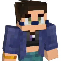 SilverGearz Minecraft avatar bust
