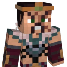Silveral Minecraft avatar bust