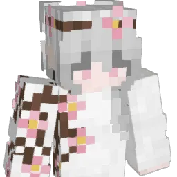 Silverbby Minecraft avatar bust
