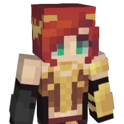 Silverhearte Minecraft avatar bust