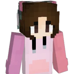 Silverpaws Minecraft avatar bust