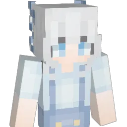Silverwist Minecraft avatar bust