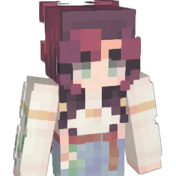 Simica Minecraft avatar bust