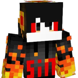 SinFire Minecraft avatar bust