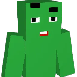 Sindssyg Minecraft avatar bust
