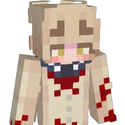 SinfulYandere Minecraft avatar bust