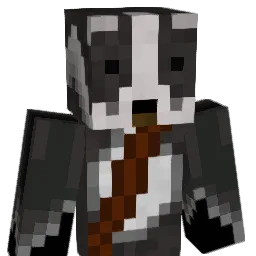 SinisterBadger Minecraft avatar bust