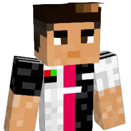 Siuuu Minecraft avatar bust