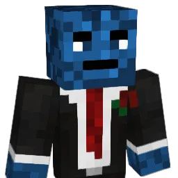 Sjokobrun Minecraft avatar bust