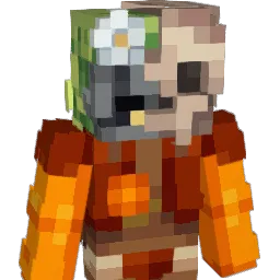 Skarru Minecraft avatar bust