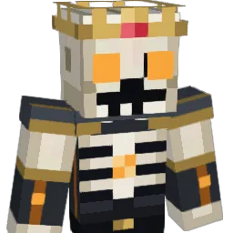 Skeleten80 Minecraft avatar bust