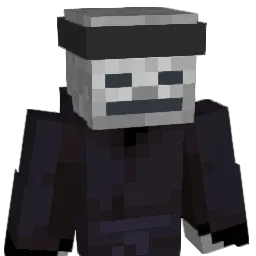 SkeletonNinja001 Minecraft avatar bust