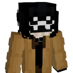 Skelimal Minecraft avatar bust