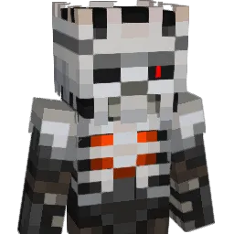 Skellypin Minecraft avatar bust
