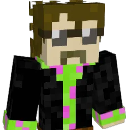 Skinnypoppo Minecraft avatar bust