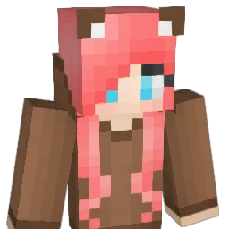 Skittledcupcake Minecraft avatar bust