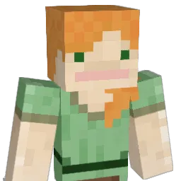 Skrrrreh Minecraft avatar bust