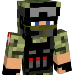 Skullcrackerz Minecraft avatar bust