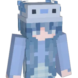 Skullired Minecraft avatar bust