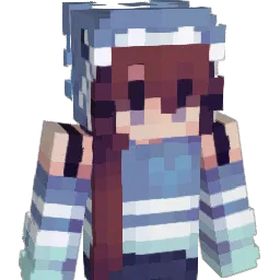 SkyBluLover Minecraft avatar bust