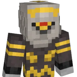 Slaking Minecraft avatar bust