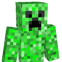 Slapster Minecraft avatar bust