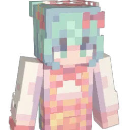SleepySuga Minecraft avatar bust
