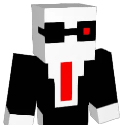 Slendernator Minecraft avatar bust