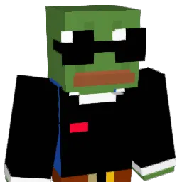 Slimeroo Minecraft avatar bust