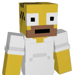 SlipDRA Minecraft avatar bust